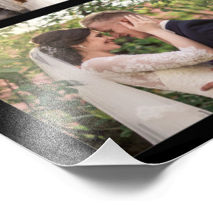 Create Your Own 6 Photo Collage Black