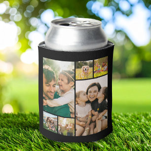 Create Your Own 6 Photo Collage Can Cooler
