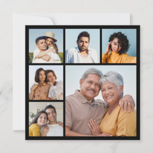 Create Your Own 6 Photo Collage Card
