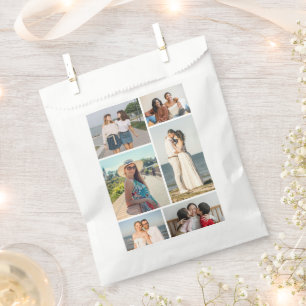 Create Your Own 6 Photo Collage Favour Bag