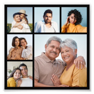 Create Your Own 6 Photo Collage Photo Enlargement