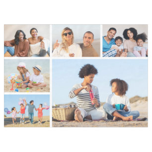 Create Your Own 6 Photo Collage  Tablecloth