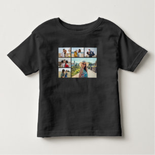 Create Your Own 6 Photo Collage  Toddler T-Shirt