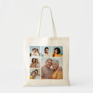 Create Your Own 6 Photo Collage Tote Bag