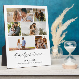 Create Your Own 6 Photo Collage Valentines Day Plaque