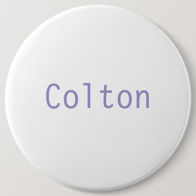 Create Your Own 6'' Round Button (Front)