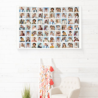 Create Your Own 70 Photo Collage Banner