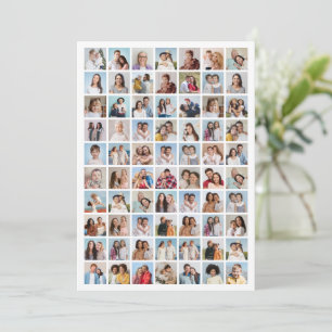 Create Your Own 70 Photo Collage Card