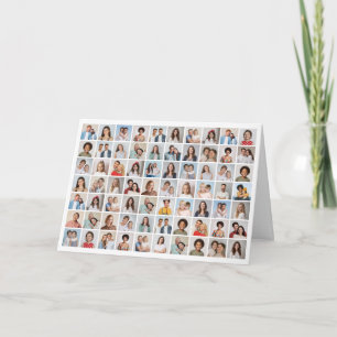 Create Your Own 70 Photo Collage Card