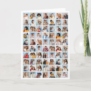 Create Your Own 70 Photo Collage Card