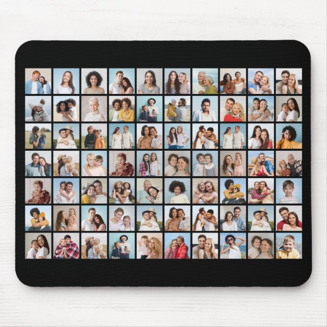 Create Your Own 70 Photo Collage  Mouse Pad (Front)