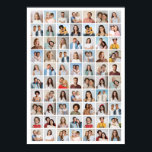 Create Your Own 70 Photo Collage Poster<br><div class="desc">Create your own 70 Photo Collage for Christmas, Birthdays, Weddings, Anniversaries, Graduations, Father's Day, Mother's Day or any other Special Occasion, with our easy-to-use design tool. Add your favourite photos of friends, family, vacations, hobbies and pets and you'll have a stunning, one-of-a-kind photo collage, perfect for home decoration, gift giving...</div>