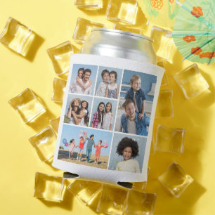 Create Your Own 7 Photo Collage Can Cooler