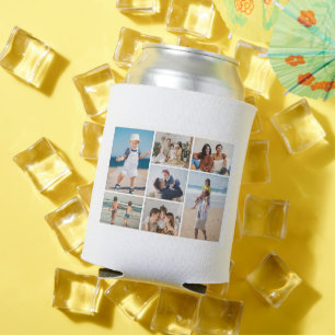 Create Your Own 7 Photo Collage Can Cooler