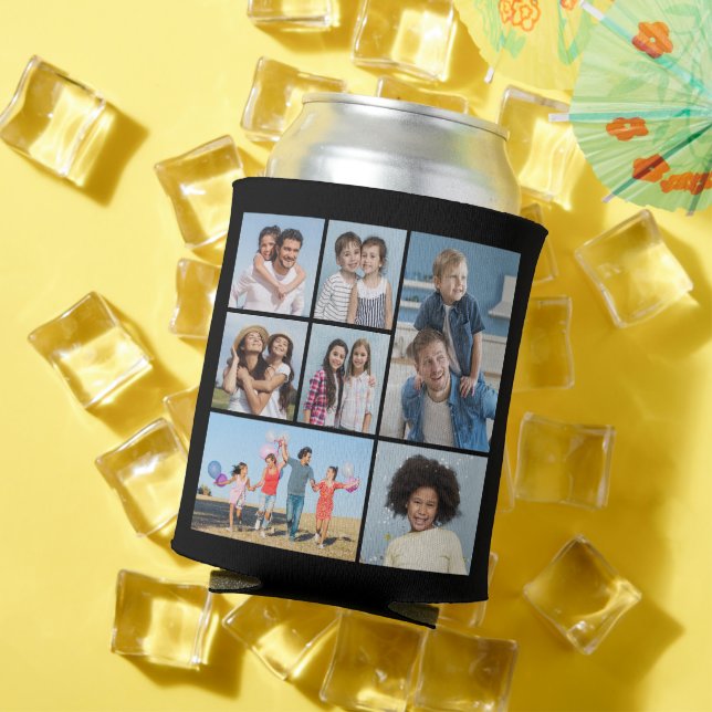  Create Your Own 7 Photo Collage  Can Cooler (In Situ Summer)