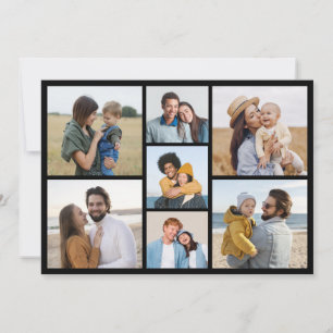 Create Your Own 7 Photo Collage Card