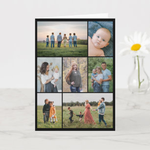 Create Your Own 7 Photo Collage Card