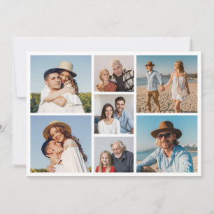 Create Your Own 7 Photo Collage Card