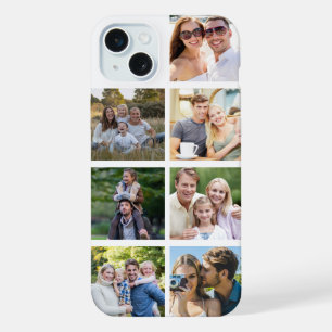 Create your Own 7 Photo Collage  iPhone 15 Plus Case