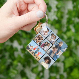  Create Your Own 7 Photo Collage  Key Ring