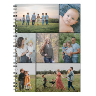 Create Your Own 7 Photo Collage Notebook