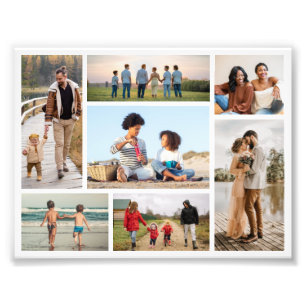 Create Your Own 7 Photo Collage Photo Enlargement