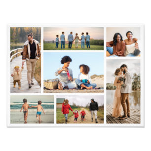 Create Your Own 7 Photo Collage Photo Enlargement