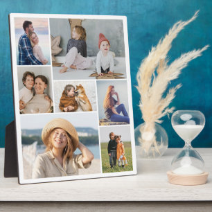 Create Your Own 7 Photo Collage Plaque
