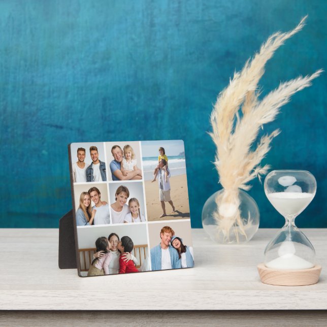  Create Your Own 7 Photo Collage  Plaque (Insitu)