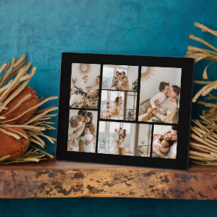 Create Your Own 7 Photo Collage Plaque