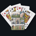 Create Your Own 7 Photo Collage Playing Cards<br><div class="desc">Create your own 7 Photo Collage for Christmas, Birthdays, Weddings, Anniversaries, Graduations, Father's Day, Mother's Day or any other Special Occasion, with our easy-to-use design tool. Add your favourite photos of friends, family, vacations, hobbies and pets and you'll have a stunning, one-of-a-kind photo collage. Our custom photo collage is perfect...</div>