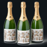 Create Your Own 7 Photo Collage Sparkling Wine Label<br><div class="desc">Introducing our personalised photo collage sparkling wine labels - the perfect way to add a personal touch to your special occasion! Whether it's a graduation, a family gathering, a trip with friends, or a special celebration, our high-quality sparkling wine labels are the perfect way to showcase your favourite memories. Our...</div>