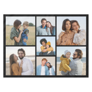 Create Your Own 7 Photo Collage Tablecloth