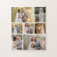Create Your Own 7 Photo Wedding Collage