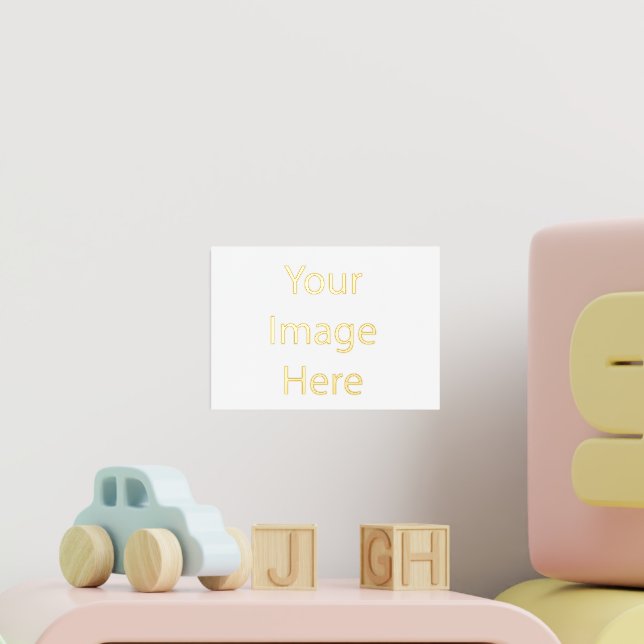 Foil Print, Size: 7" x 5", Foil Color: Gold, Matting: None (In Situ (Nursery 2))