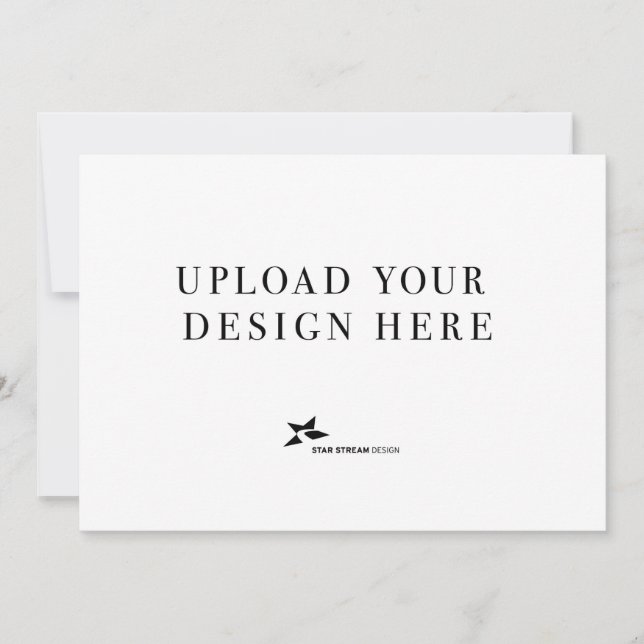 Create Your Own 7x5 Landscape Invitation (Front)