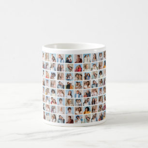 Create Your Own 80 Photo Collage  Coffee Mug