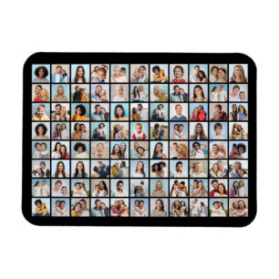 Create Your Own 88 Photo Collage Flexible Magnet