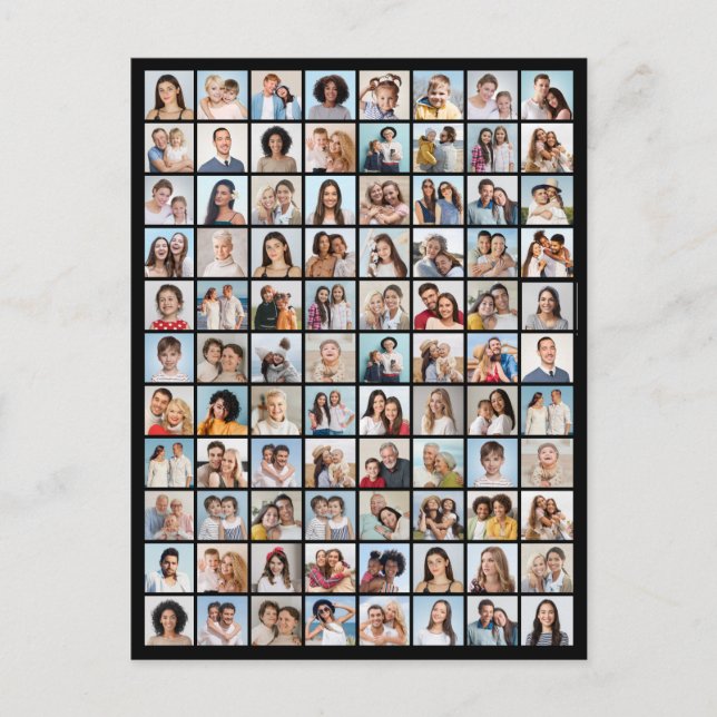 Create Your Own 88 Photo Collage  Postcard (Front)