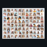 Create Your Own 88 Photo Collage Poster<br><div class="desc">Create your own 88 Photo Collage for Christmas, Birthdays, Weddings, Anniversaries, Graduations, Father's Day, Mother's Day or any other Special Occasion, with our easy-to-use design tool. Add your favourite photos of friends, family, vacations, hobbies and pets and you'll have a stunning, one-of-a-kind photo collage. Our custom photo collage is perfect...</div>