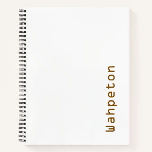 Create Your Own 8.5" x 11" Softcover Notebook