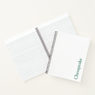 Create Your Own 8.5" x 11" Softcover Notebook