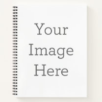 Create Your Own 8.5" x 8.5" Spiral Notebook