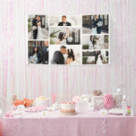 Create Your Own 8 Photo Collage Banner<br><div class="desc">Introducing our personalised photo collage banner - the perfect way to celebrate any occasion and showcase your favourite memories! Whether you're celebrating a graduation, honouring family, cherishing friends, or remembering a vacation trip, our custom banner is the ultimate way to commemorate any event. With our easy-to-use design tool, you can...</div>