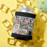 Create Your Own 8 Photo Collage  Can Cooler<br><div class="desc">Create your own 8 Photo Collage for Christmas, Birthdays, Weddings, Anniversaries, Graduations, Father's Day, Mother's Day or any other Special Occasion, with our easy-to-use design tool. Add your favourite photos of friends, family, vacations, hobbies and pets and you'll have a stunning, one-of-a-kind photo collage. Our custom photo collage is perfect...</div>