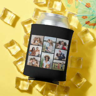 Create Your Own 8 Photo Collage Can Cooler
