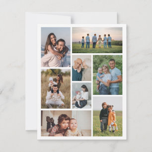 Create Your Own 8 Photo Collage Card