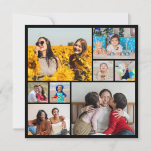 Create Your Own 8 Photo Collage Card