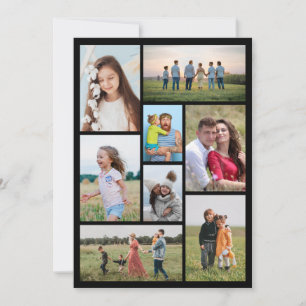 Create Your Own 8 Photo Collage Card