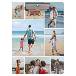 Create Your Own 8 Photo Collage Clipboard